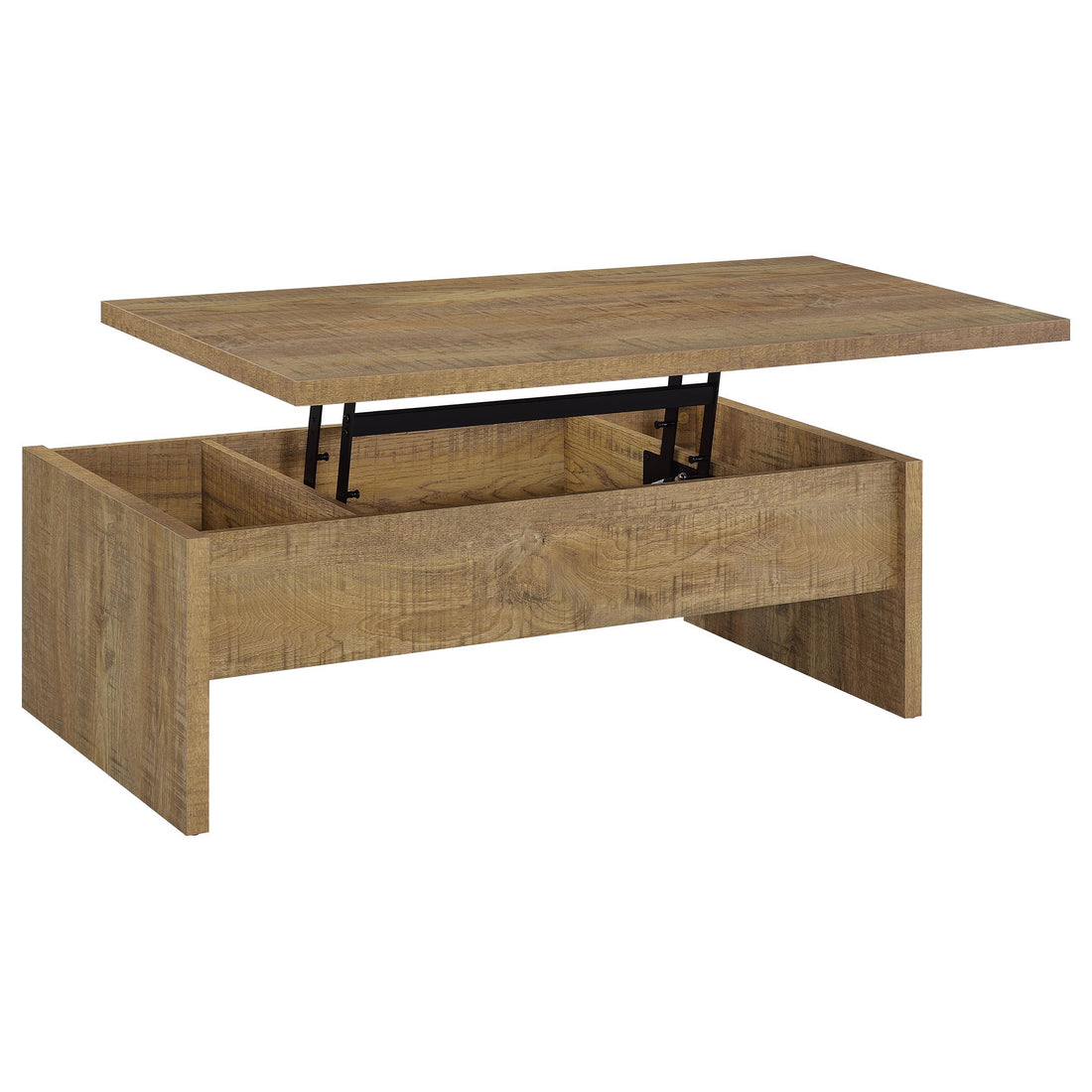 Coaster Furniture Canoga 706358 Engineered Wood Lift Top Coffee Table - Mango IMAGE 1