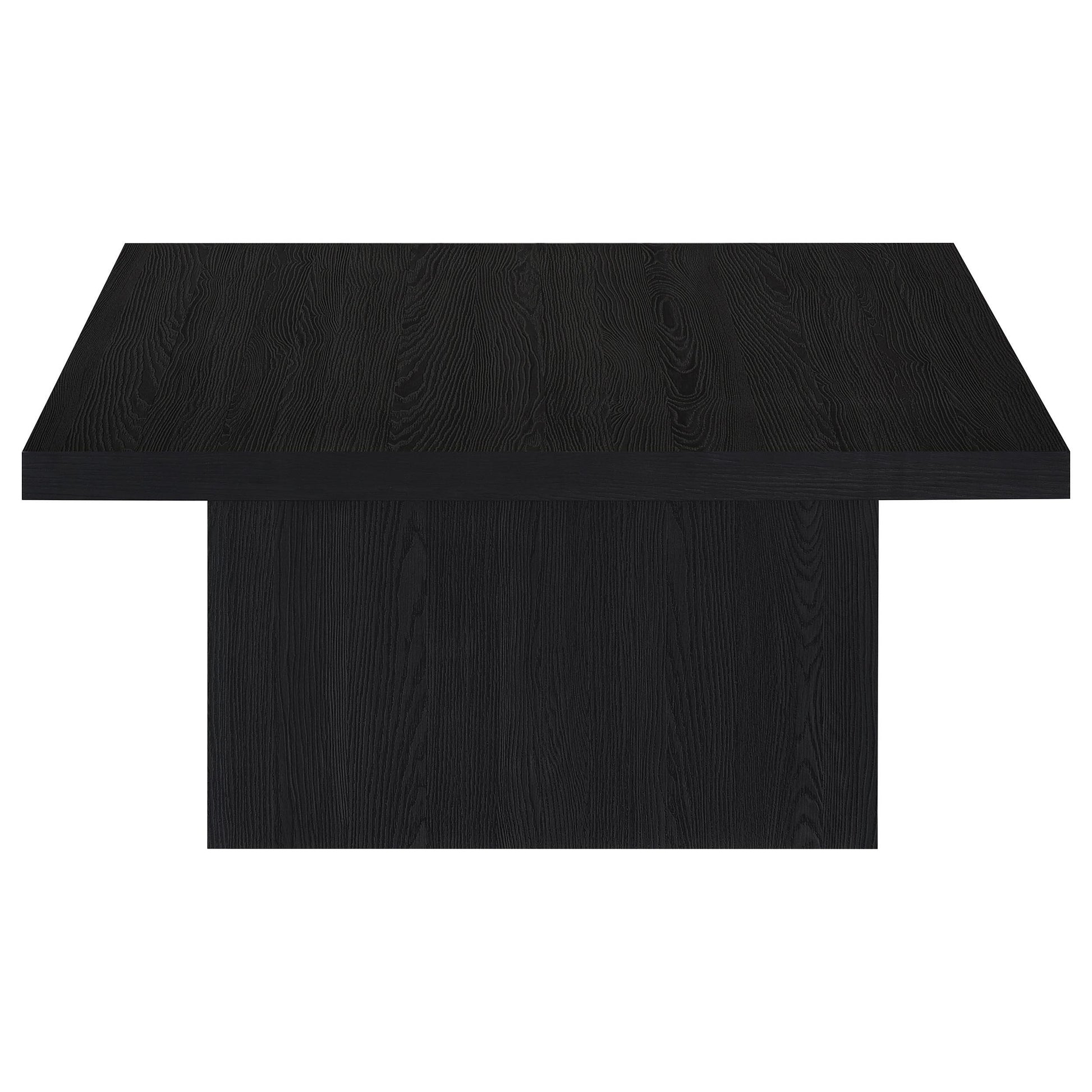  Coaster Furniture Devar 706408-S3 3-piece Square Cocktail Coffee End Table Set - Black IMAGE 6