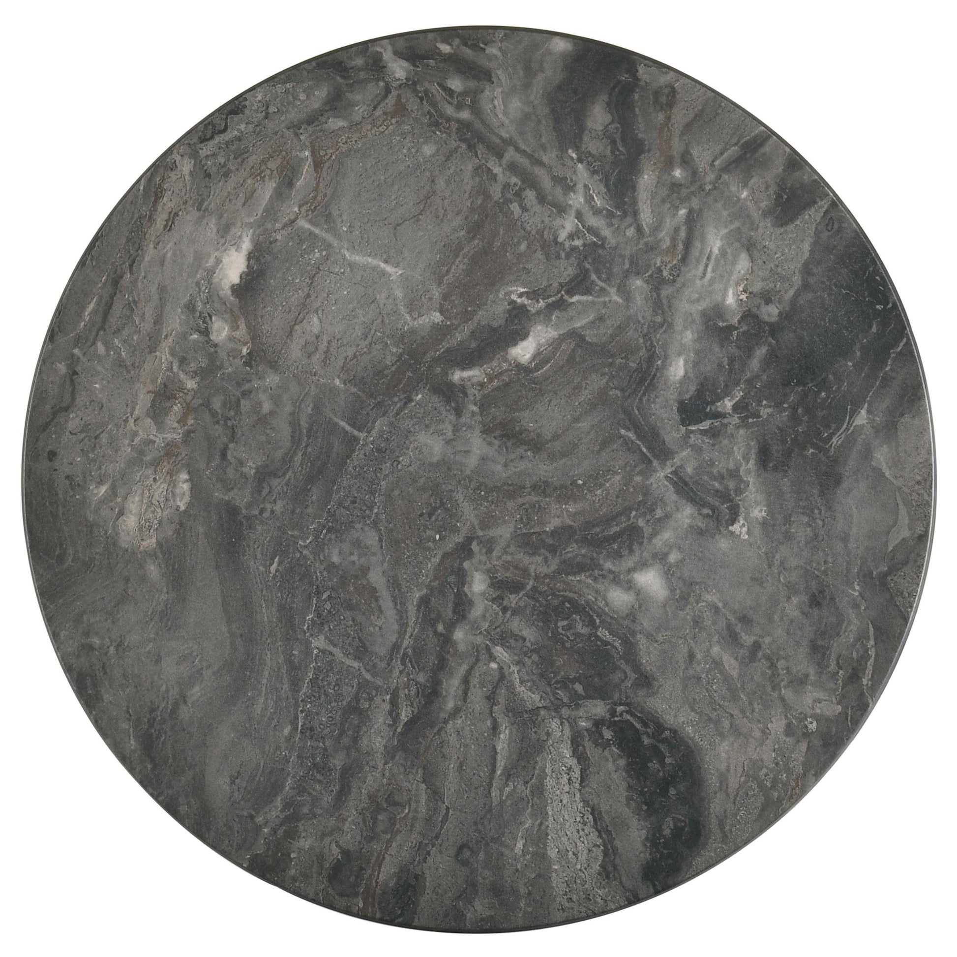  Coaster Furniture Bradley 706458-S3 3-Piece Round SmartTop Coffee Table Set Smokey and Brown - Smokey Grey/Brown IMAGE 3