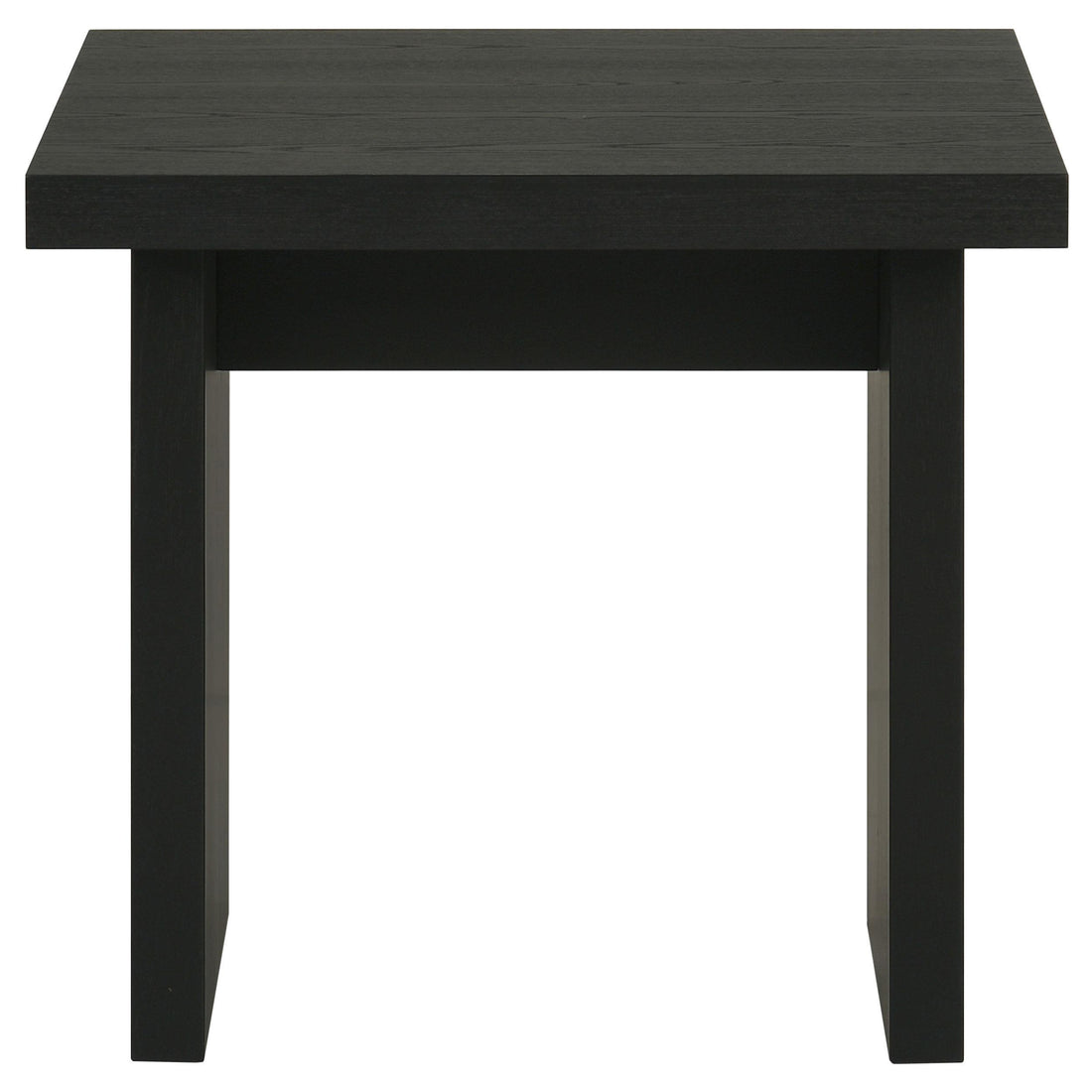  Coaster Furniture Decker 706477 Square Occasional End Table - Black IMAGE 1