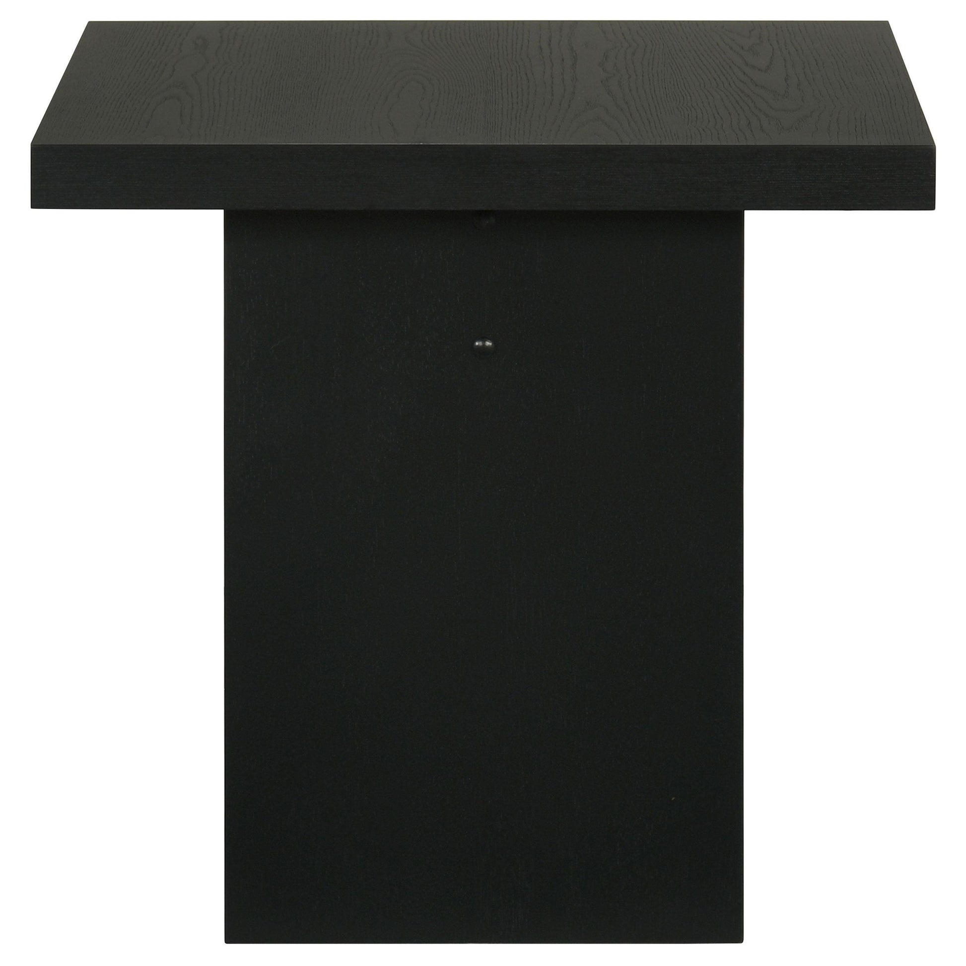  Coaster Furniture Decker 706477 Square Occasional End Table - Black IMAGE 3
