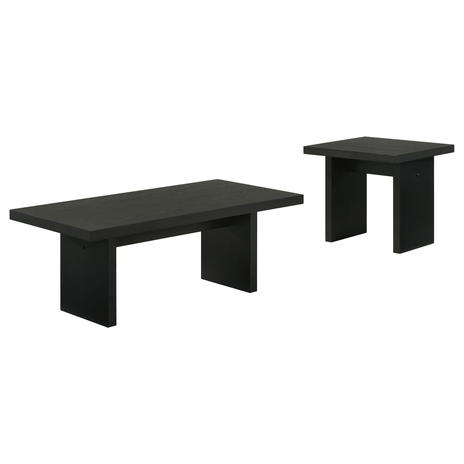  Coaster Furniture Decker 706477 Square Occasional End Table - Black IMAGE 5