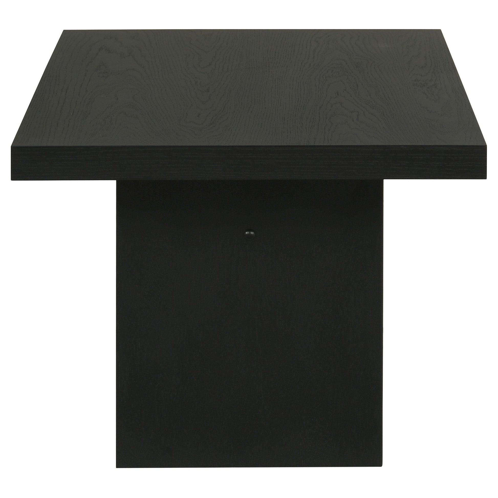  Coaster Furniture Decker 706478 47-Inch Rectangular Coffee Table - Black IMAGE 3