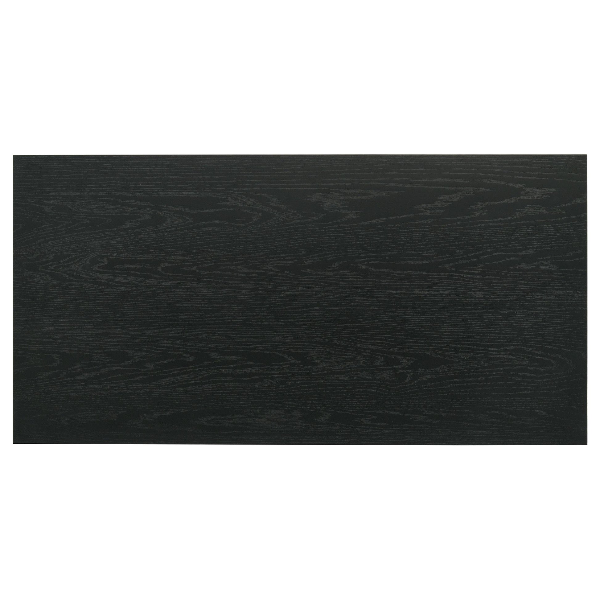  Coaster Furniture Decker 706478 47-Inch Rectangular Coffee Table - Black IMAGE 4