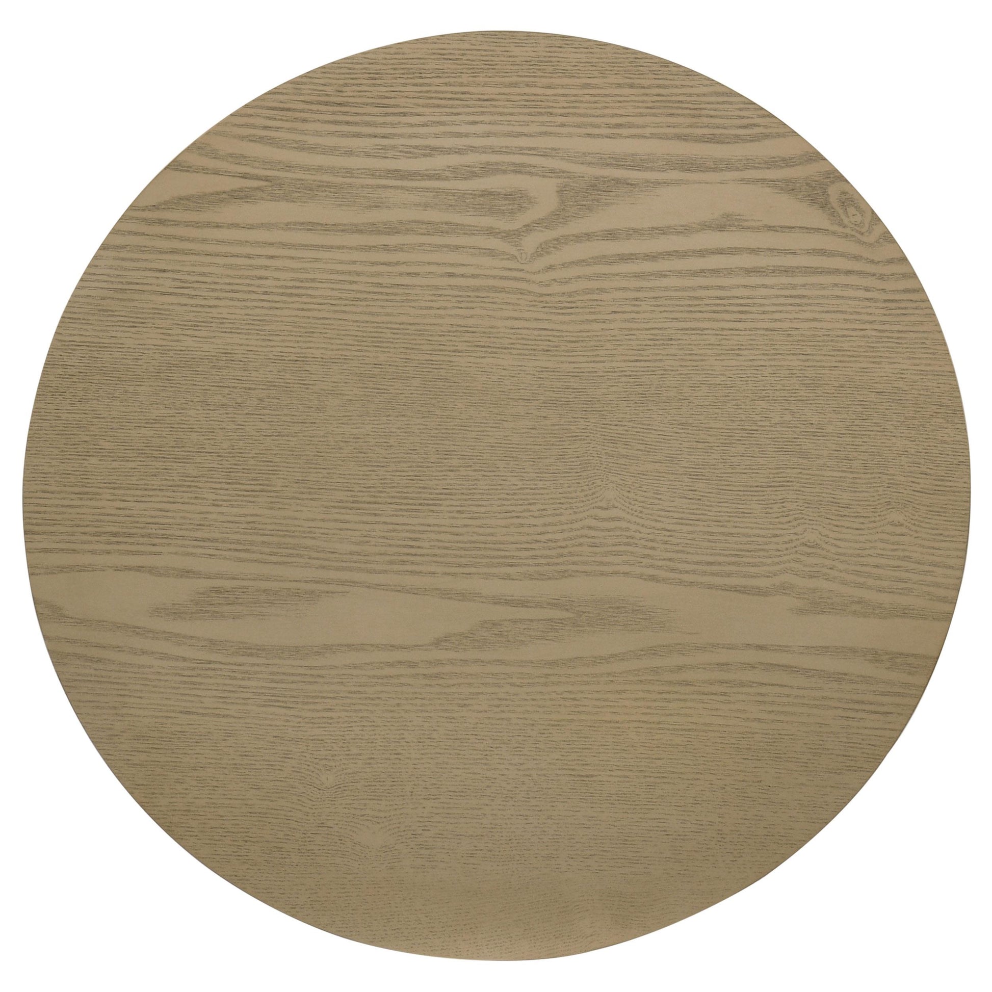  Coaster Furniture Hamlyn 706498-S2 2-piece Round Fluted Coffee and End Table Set - Natural Oak IMAGE 4