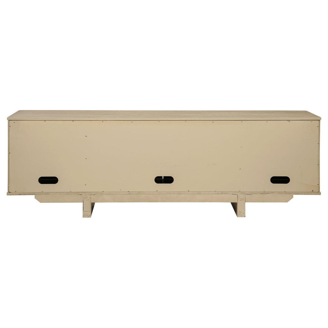  Coaster Furniture Kailani 706583 79-inch 4-door Cane TV Stand Media Console - Beige Oak IMAGE 1