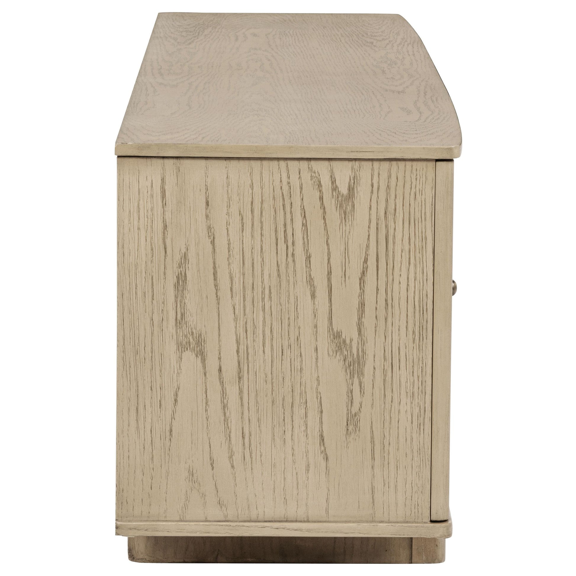  Coaster Furniture Kailani 706583 79-inch 4-door Cane TV Stand Media Console - Beige Oak IMAGE 6