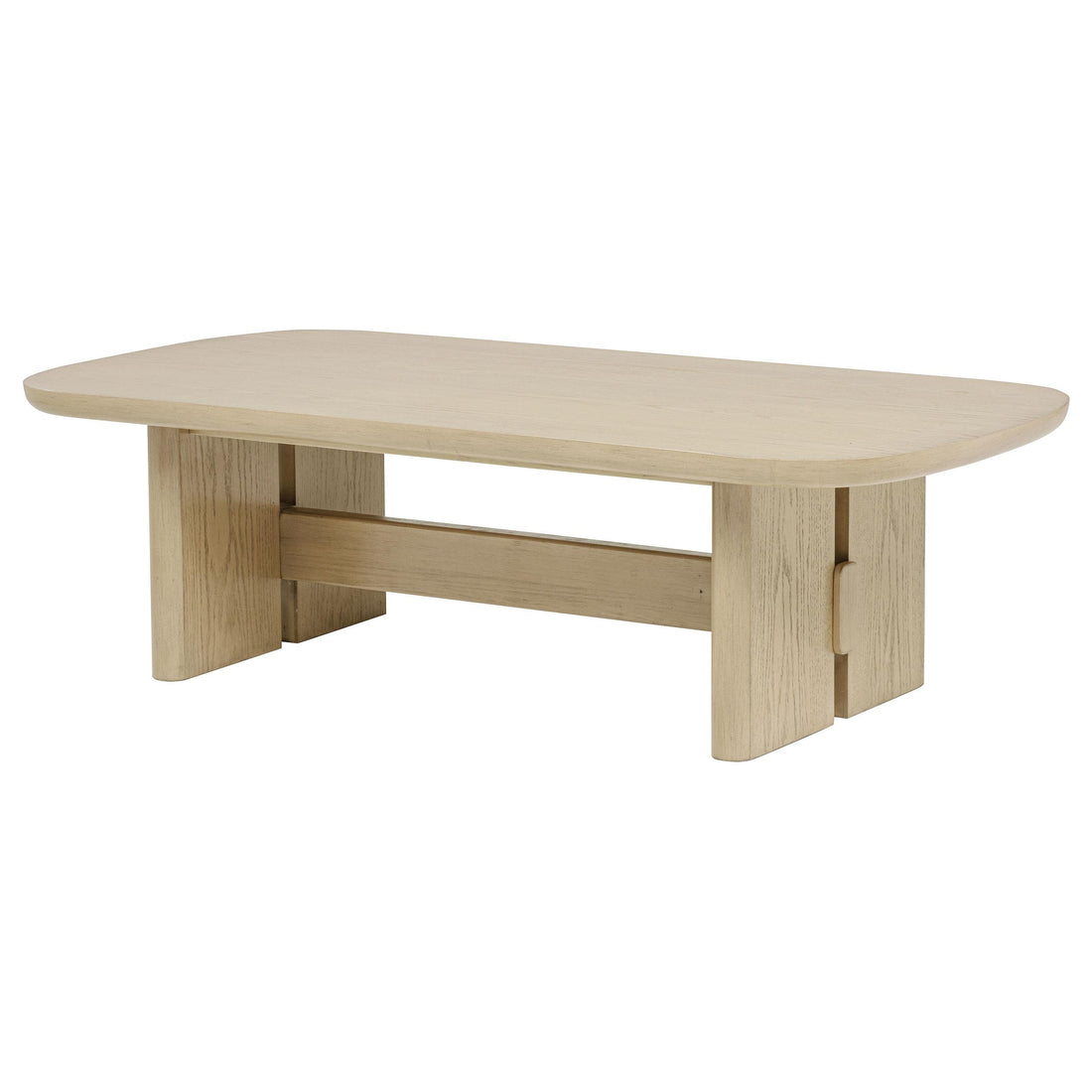  Coaster Furniture Kailani 706588 Coastal Rectangular Coffee Table - Beige Oak IMAGE 1