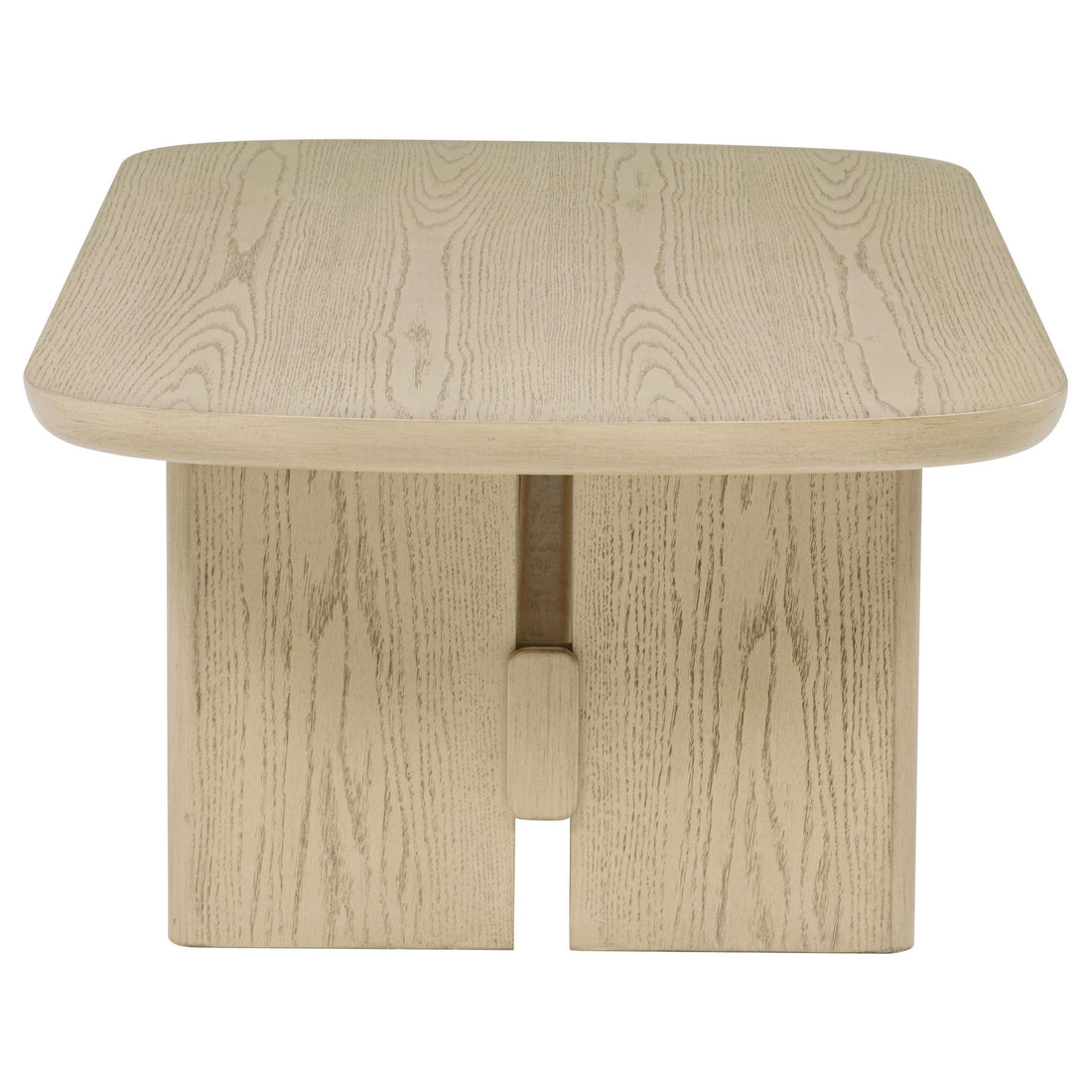  Coaster Furniture Kailani 706588-S2 2-piece Coastal Coffee and End Table Set - Beige Oak IMAGE 1