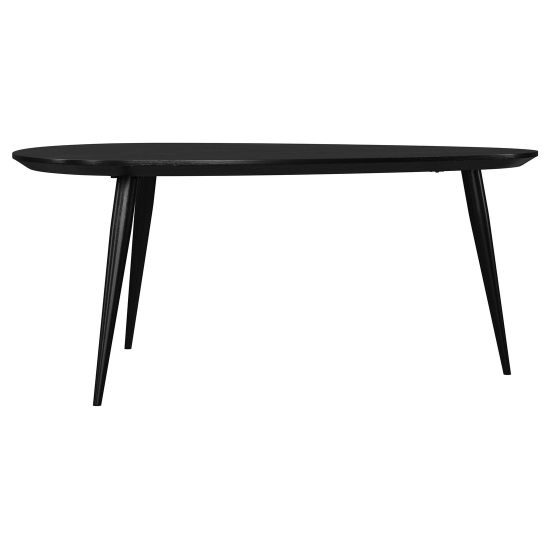  Coaster Furniture Odessa 707918-S2 2-piece Triangular Coffee and End Table Set - Black IMAGE 1