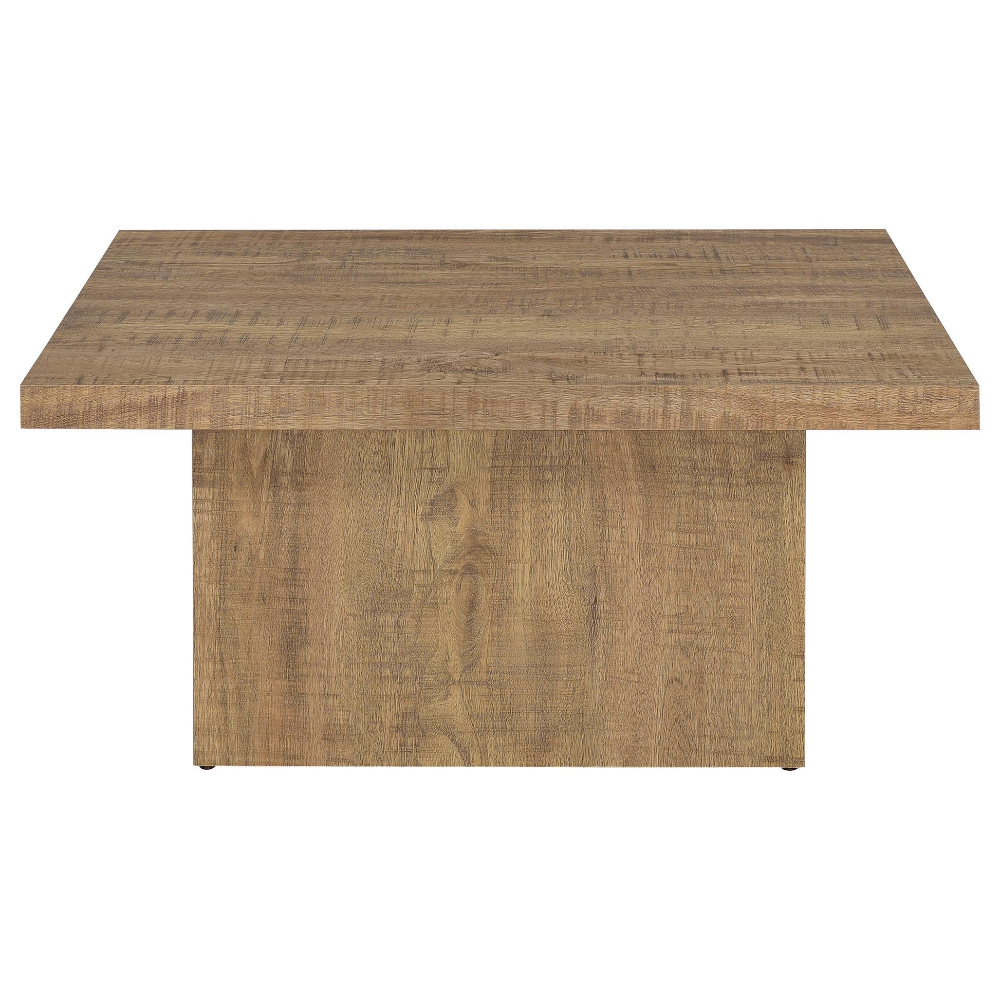  Coaster Furniture Devar 708068-S3 3-piece Square Coffee and End Table Set - Mango IMAGE 3