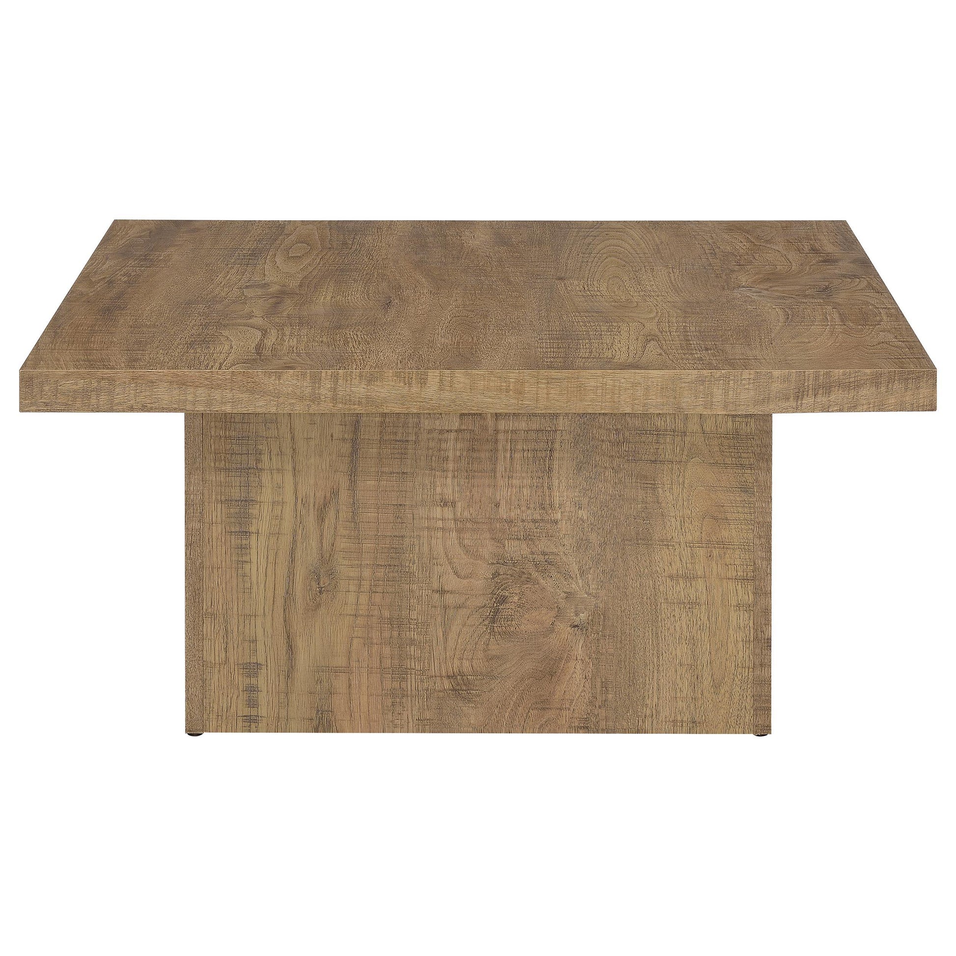  Coaster Furniture Devar 708068-S3 3-piece Square Coffee and End Table Set - Mango IMAGE 6