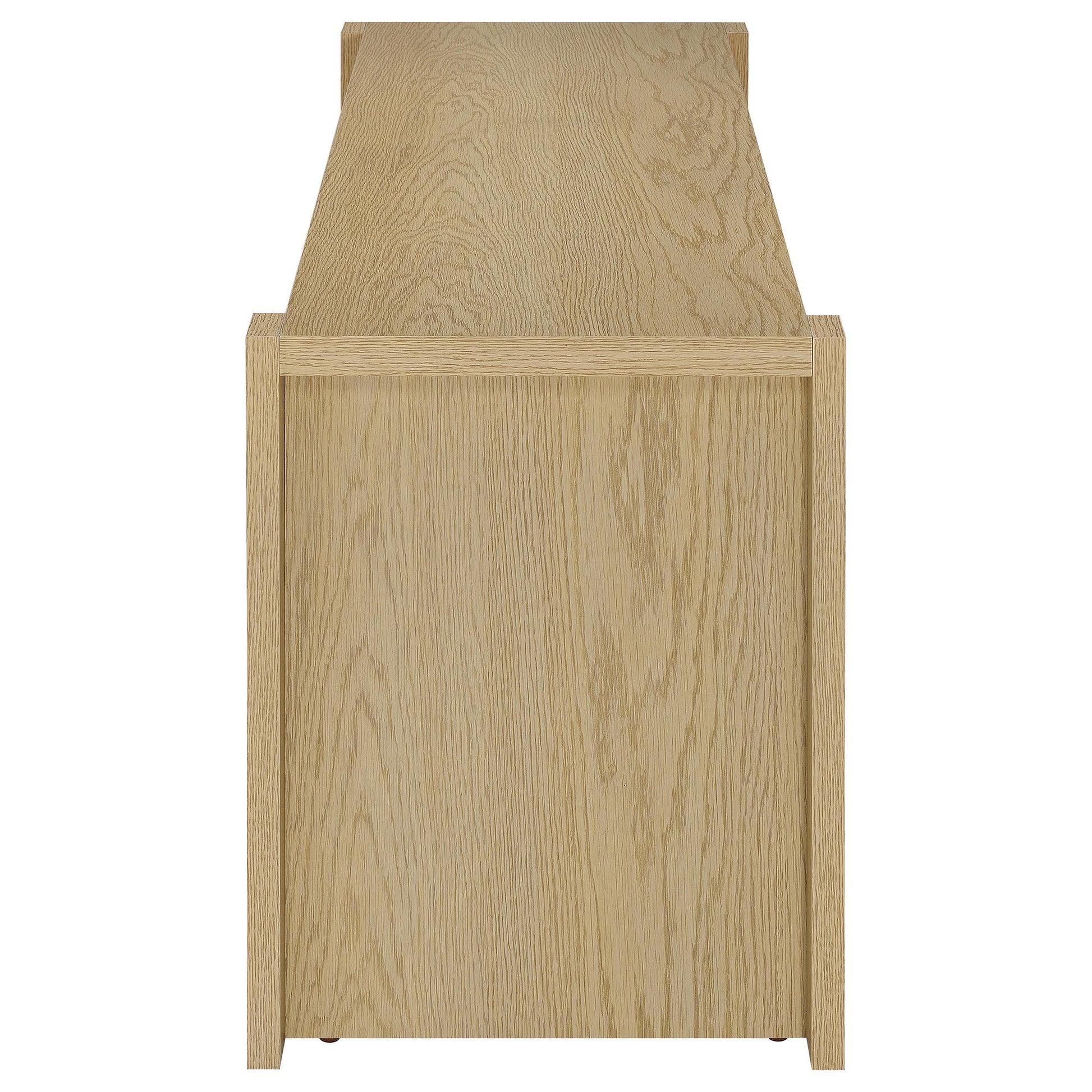  Coaster Furniture Laurelton 708222-SET 3-piece Entertainment Center TV Stand - Light Oak IMAGE 10