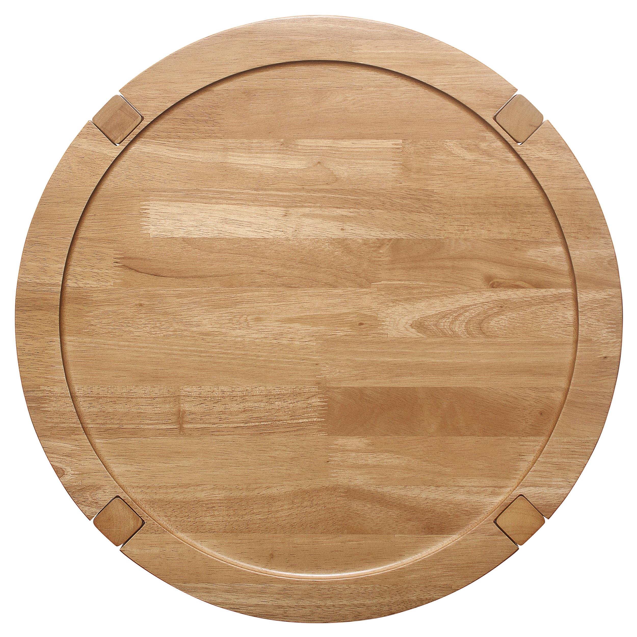  Coaster Furniture Camillo 709698-S2 2-piece Round Coffee and End Table Set - Maple IMAGE 5