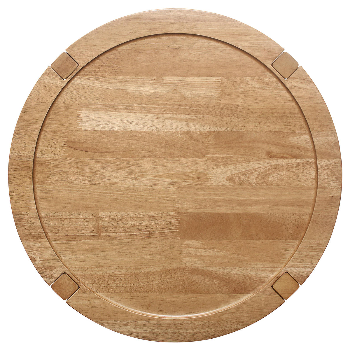  Coaster Furniture Camillo 709698-S3 3-piece Round Coffee and End Table Set - Maple IMAGE 5