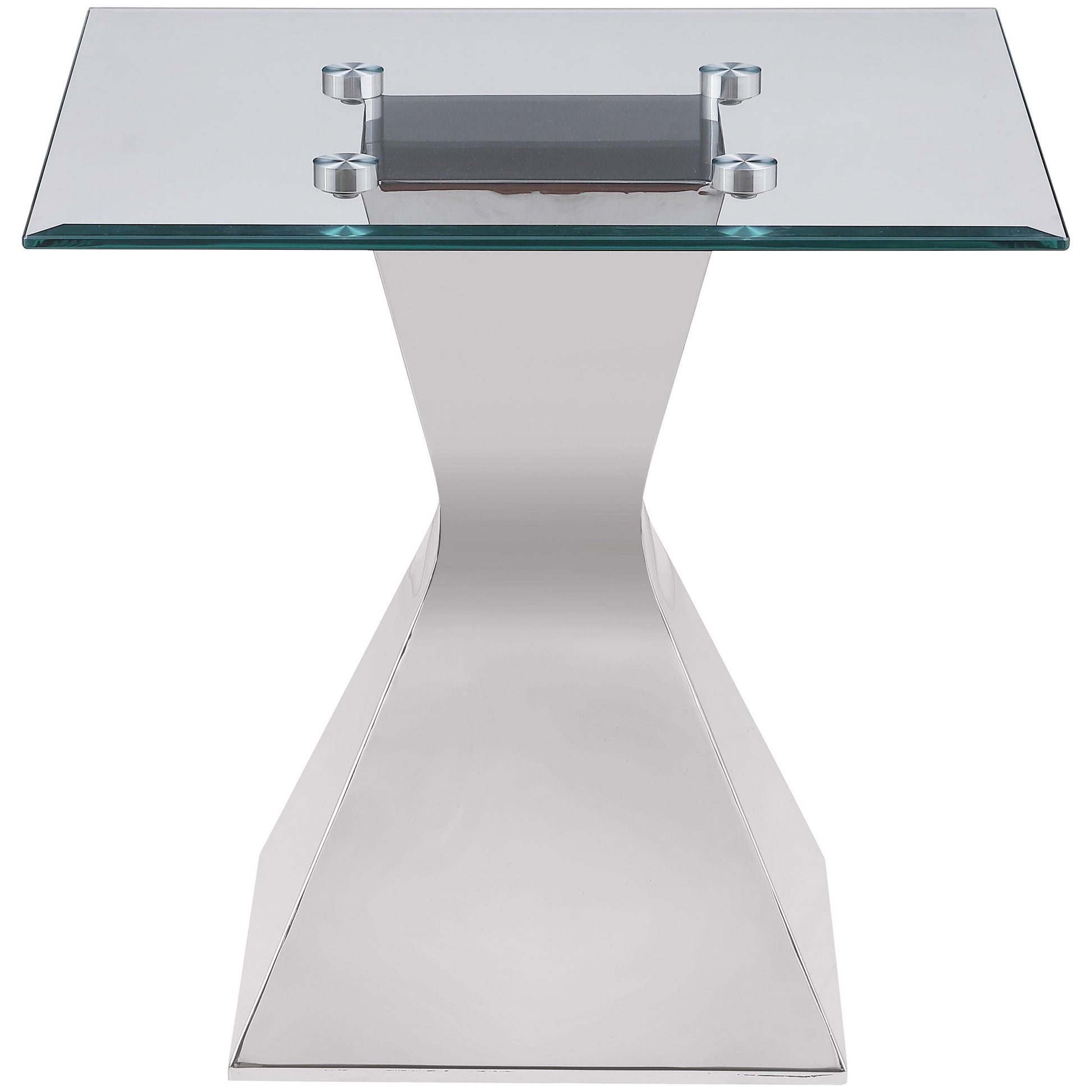  Coaster Furniture Jenny 710208-S3 3-piece Rectangular Coffee and End Table Set - Chrome IMAGE 6
