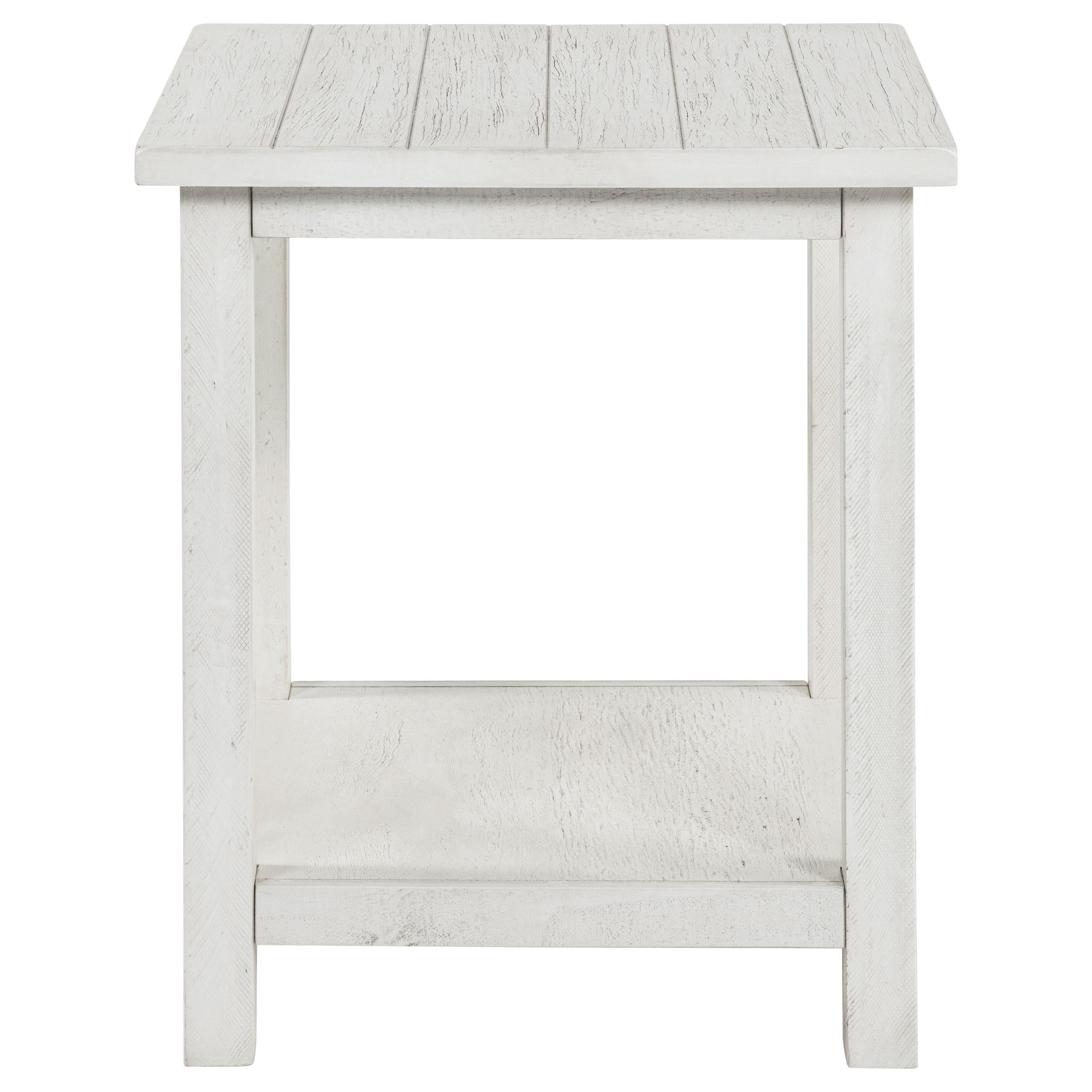  Coaster Furniture Payne 710558-S2A 2-piece Coffee and End Table Set - Distressed White IMAGE 3