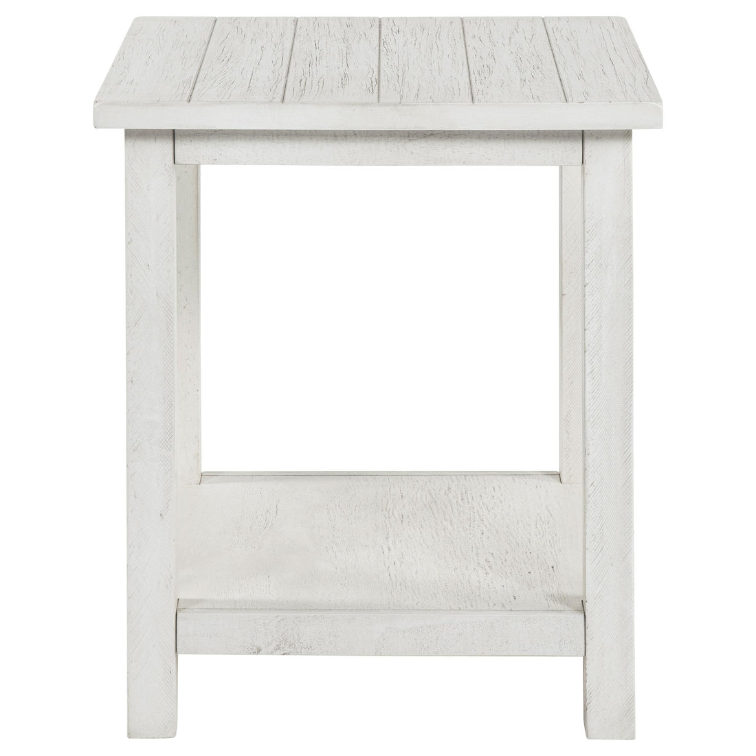  Coaster Furniture Payne 710558-S3A 3-piece Coffee and End Table Set - Distressed White IMAGE 1
