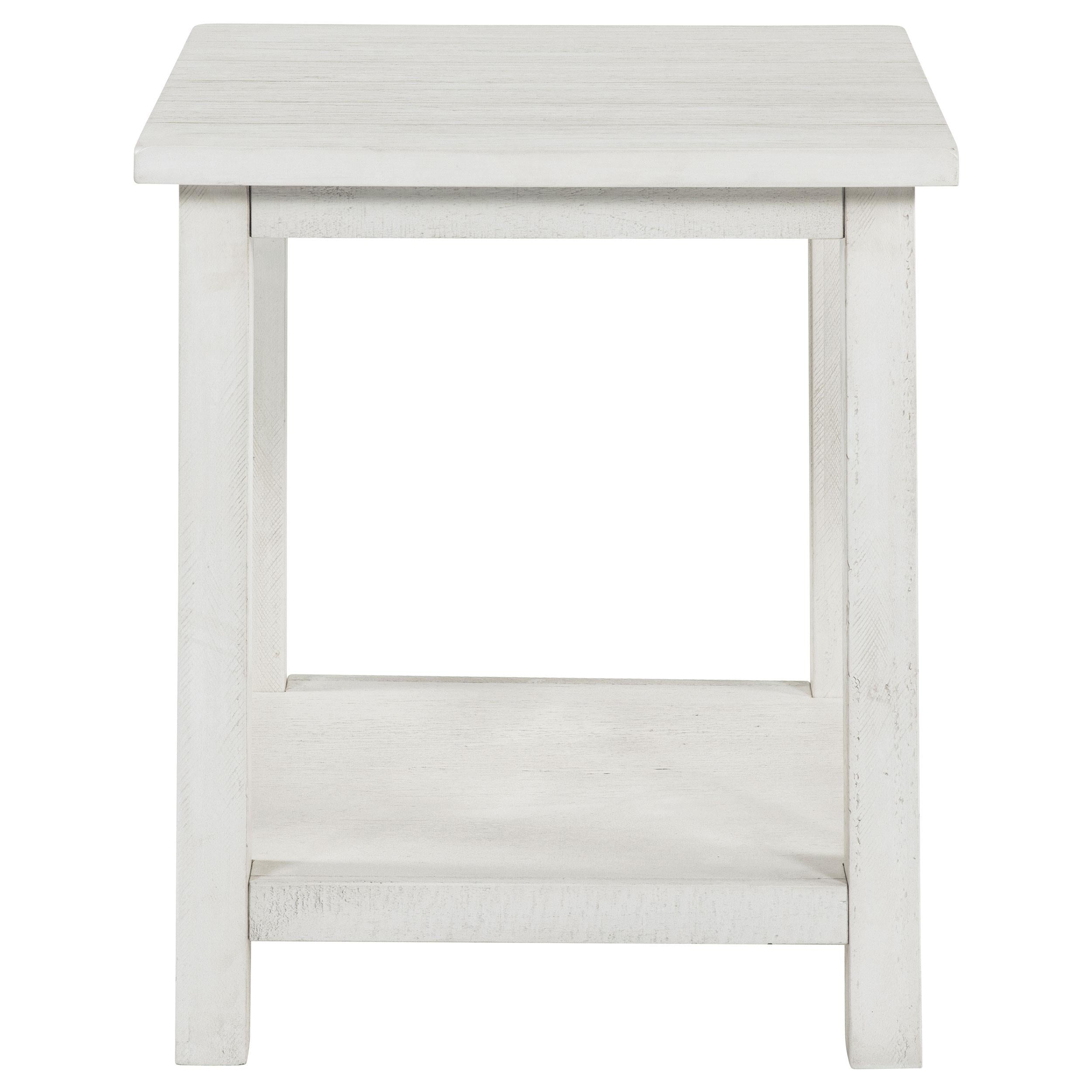  Coaster Furniture Payne 710558-S3A 3-piece Coffee and End Table Set - Distressed White IMAGE 10