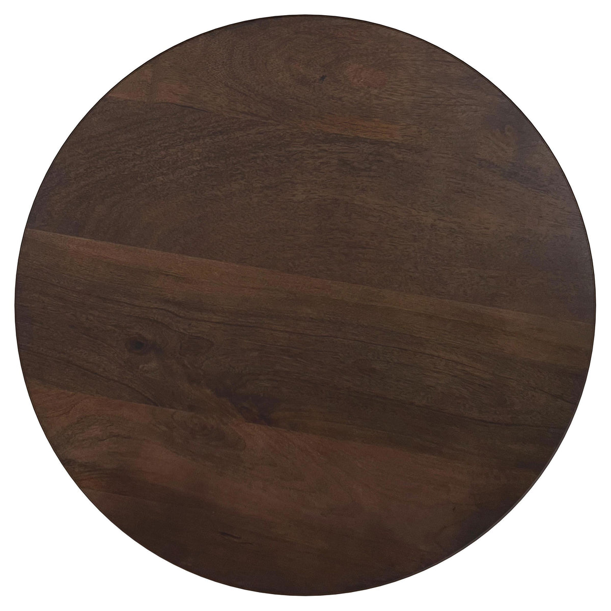 Coaster Furniture Cayenne 710777 Solid Mango Wood Accent End Table - Walnut IMAGE 5