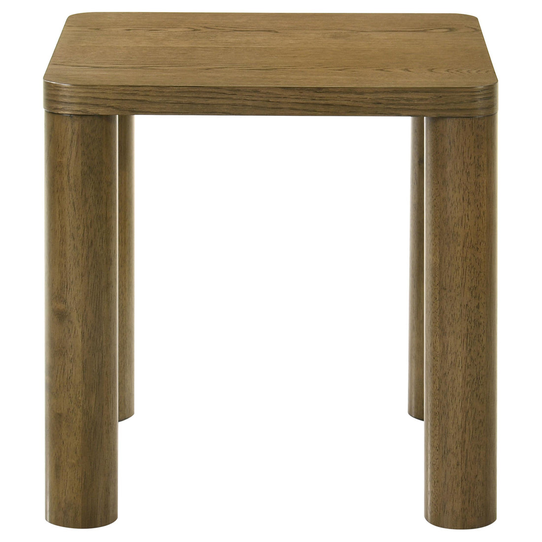  Coaster Furniture Castlewood 710858-S3 3-piece Cocktail Coffee Table Set - Brown Oak IMAGE 1