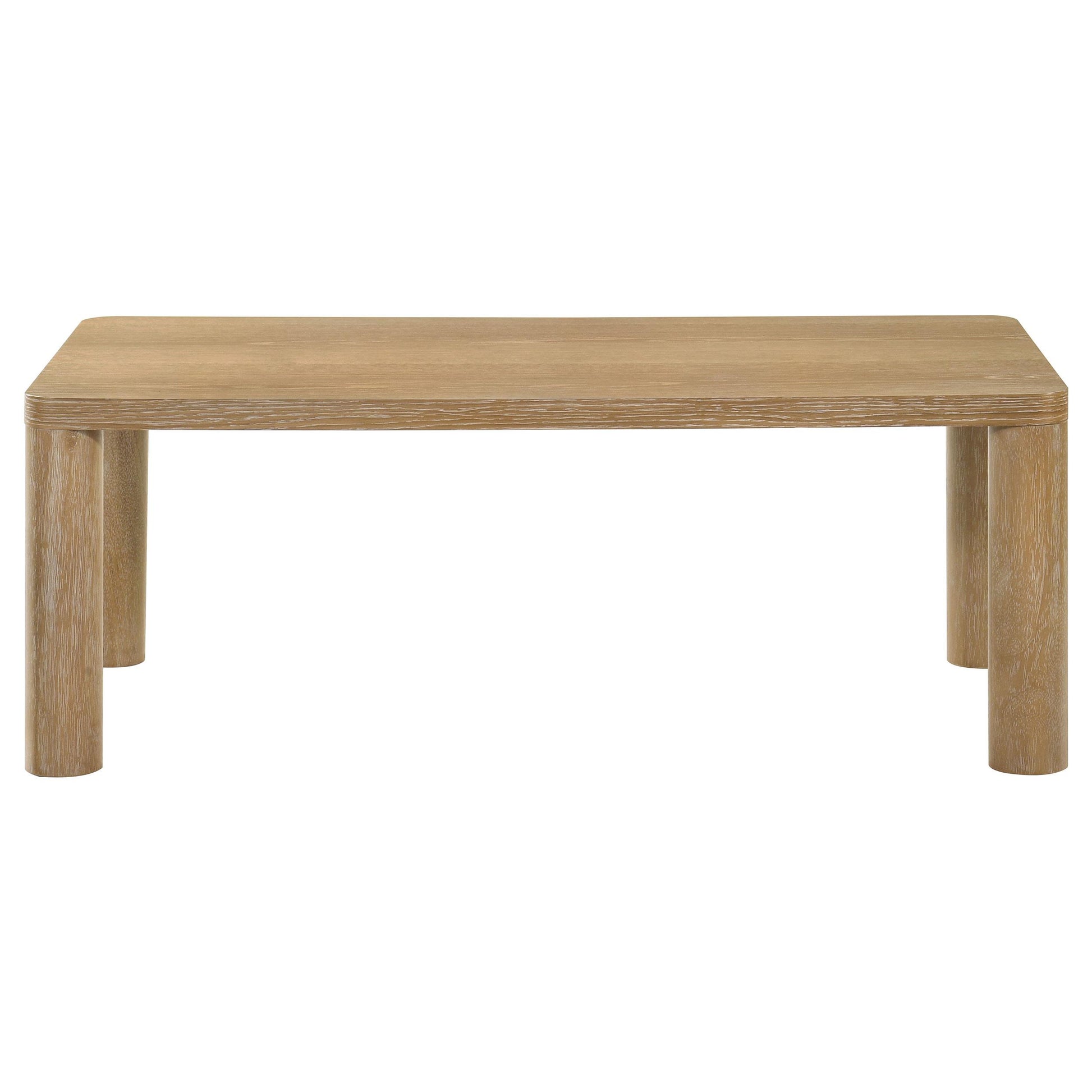  Coaster Furniture Castlewood 710868-S2 2-piece Cocktail Coffee Table Set - Light Oak IMAGE 6