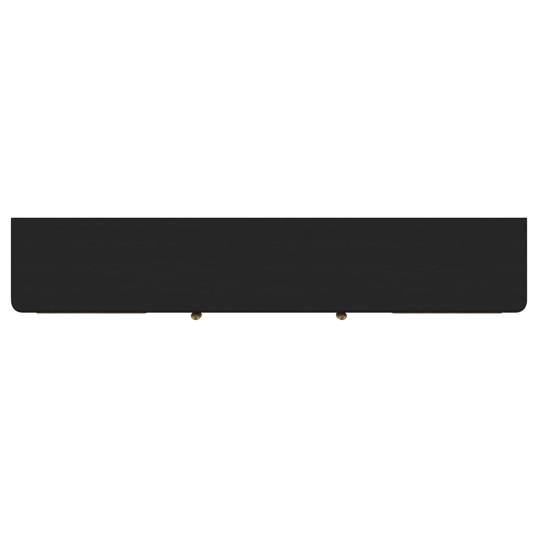  Coaster Furniture Arini 720263 Rattan Cane 2-door TV Stand Media Console - Black IMAGE 1