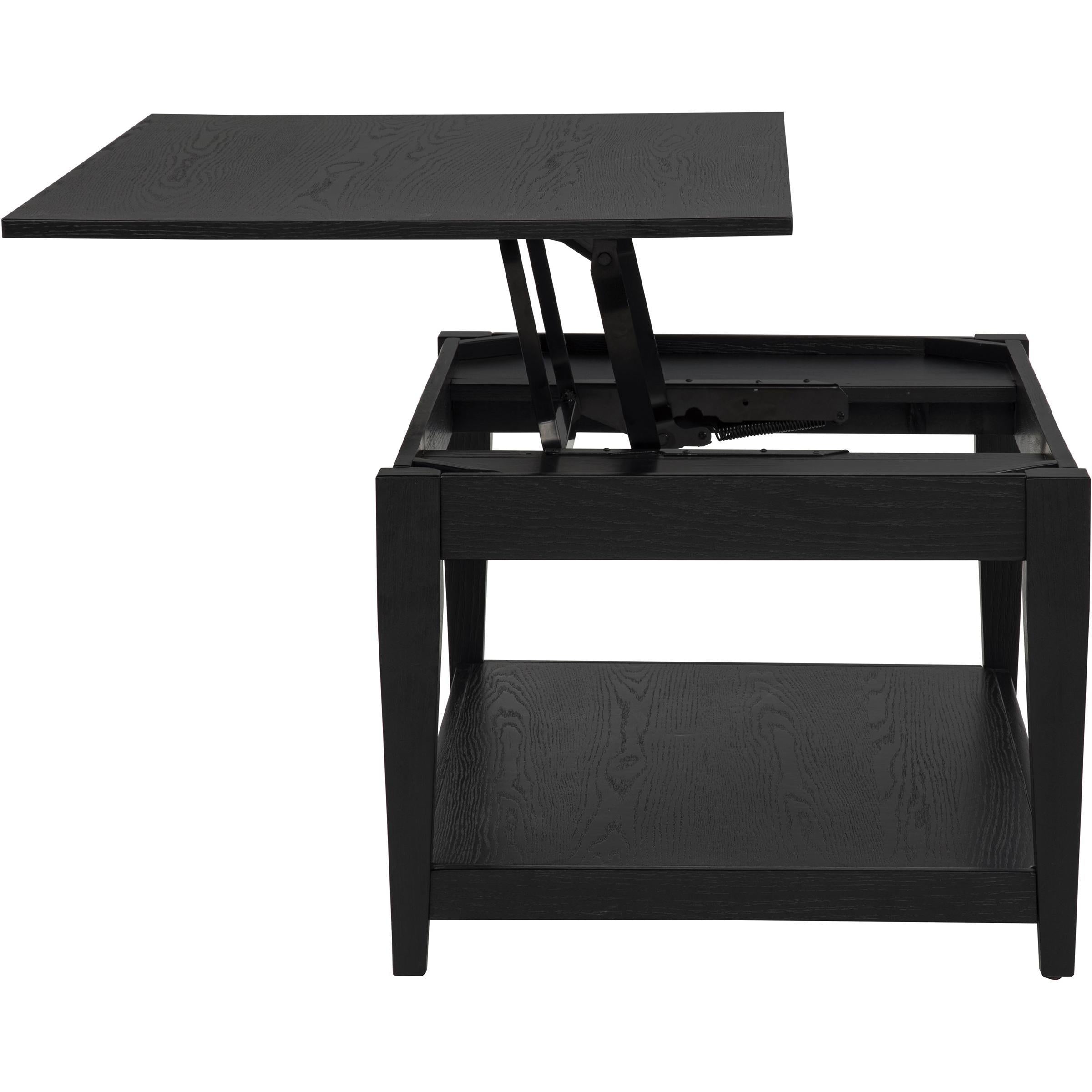  Coaster Furniture Lindenton 722728 Lift-Top Occasional Coffee Table - Black IMAGE 11