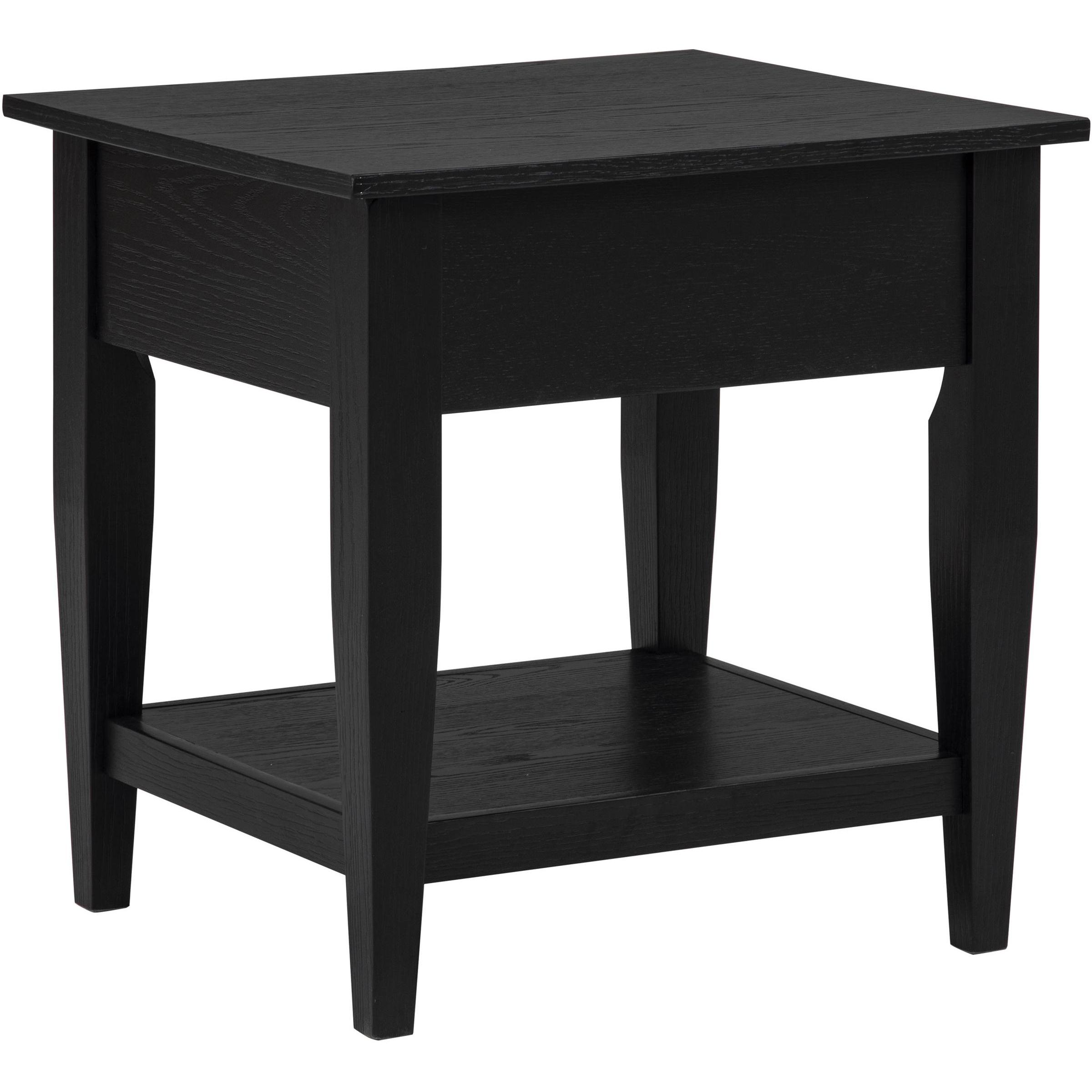  Coaster Furniture Lindenton 722728-S3 3-piece Wood Lift-Top Coffee and End Table Set - Black IMAGE 6