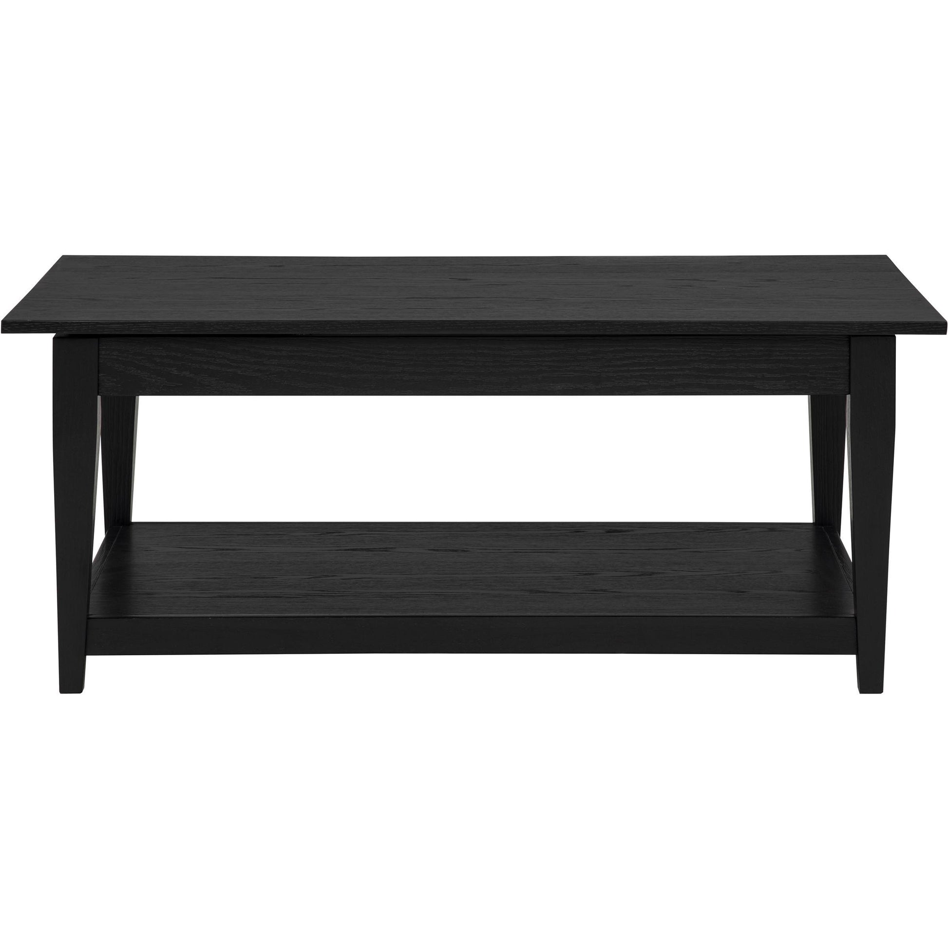  Coaster Furniture Lindenton 722728-S3 3-piece Wood Lift-Top Coffee and End Table Set - Black IMAGE 9