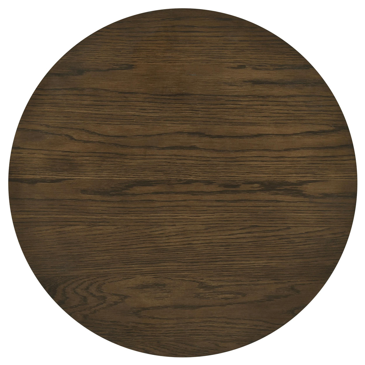  Coaster Furniture Sweeney 722837 24-inch Round Wood Occasional End Table - Dark Walnut IMAGE 3