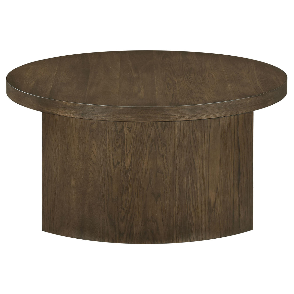  Coaster Furniture Sweeney 722838-S2 2-piece Coffee and End Occasional Table Set - Dark Walnut IMAGE 3