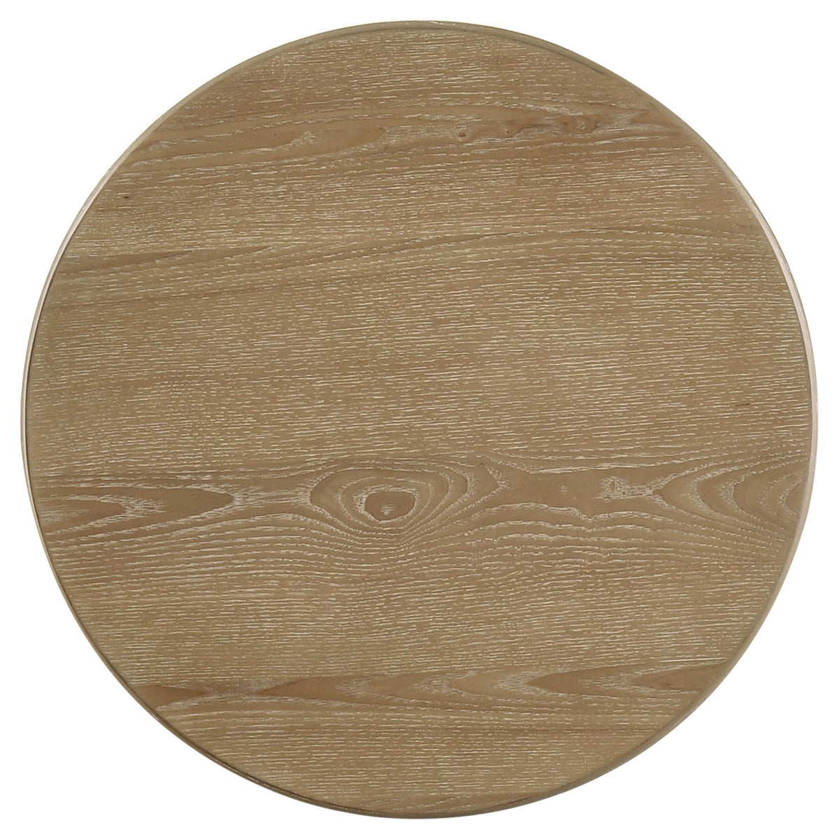  Coaster Furniture Adina 722937 Round Wood End Table - Distressed Light Brown IMAGE 3