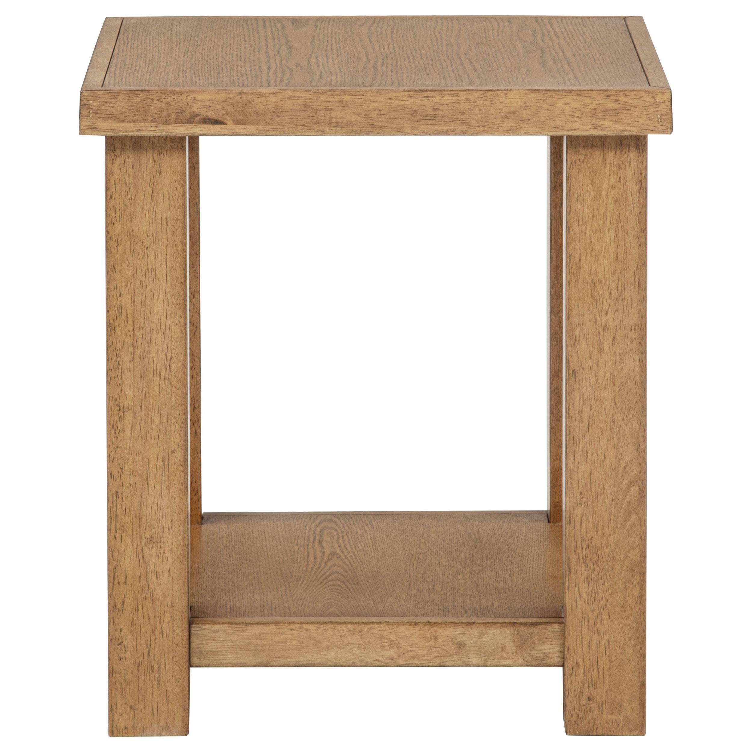  Coaster Furniture Beasley 723328-S2 2-Piece Wood Coffee Table Set - Golden Oak IMAGE 3