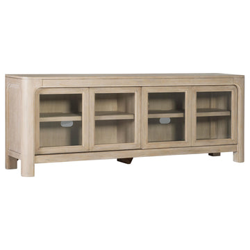  Coaster Furniture Solano 723483 71-inch 2-door TV Stand Media Console - Weathered Mango IMAGE 1