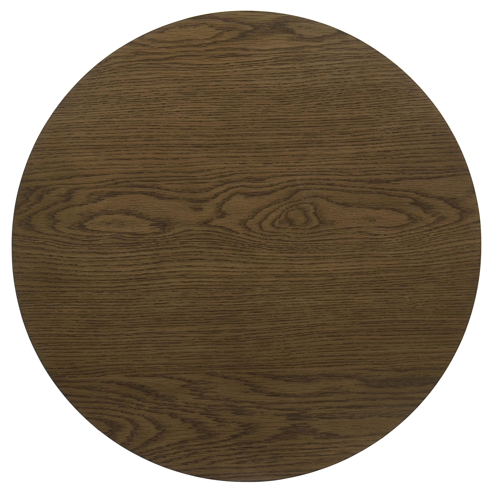  Coaster Furniture Kessler 735998-S2 2-piece Round Sculptural Wood Coffee Table Set - Brown IMAGE 5