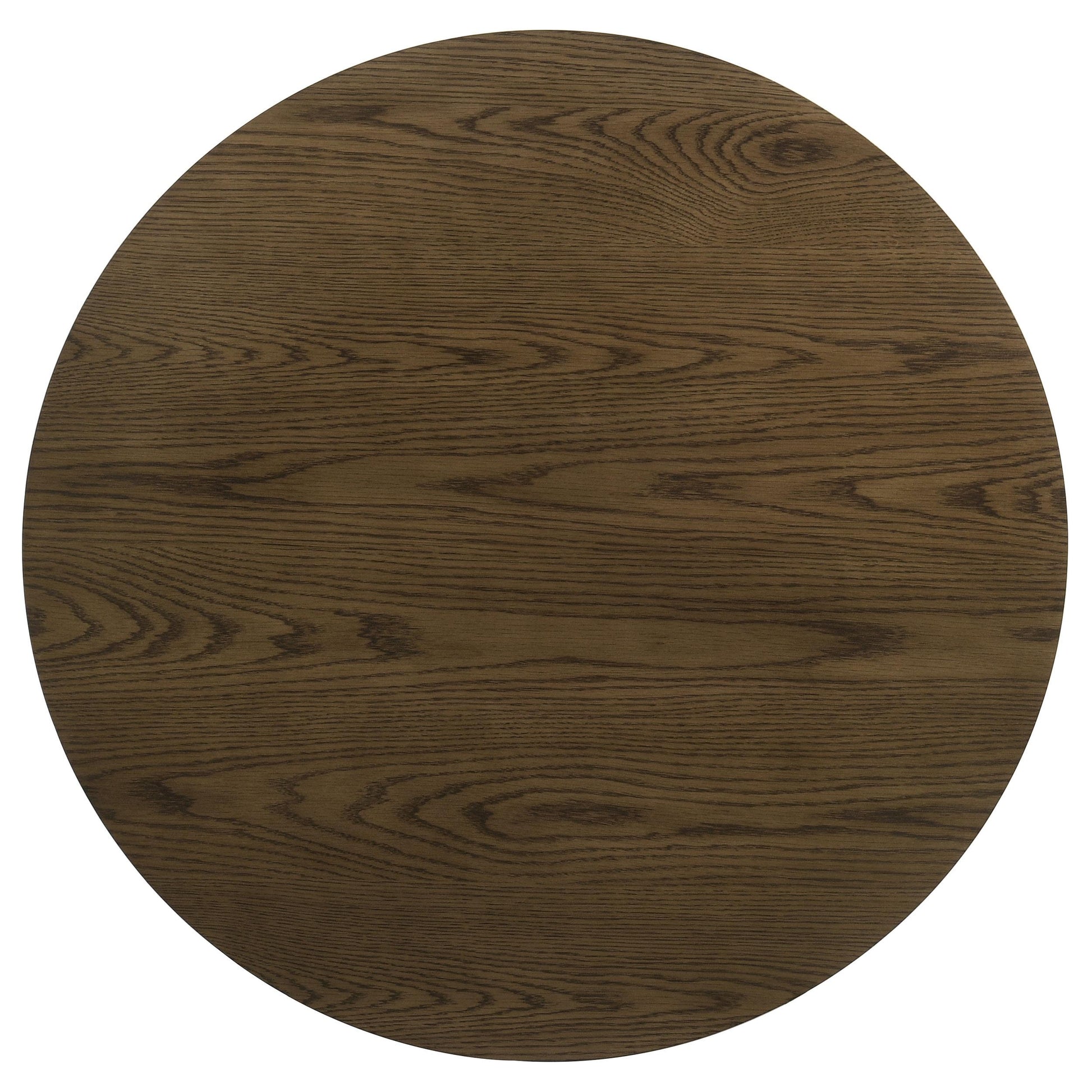  Coaster Furniture Kessler 735998-S3 3-piece Round Sculptural Wood Coffee Table Set - Brown IMAGE 6