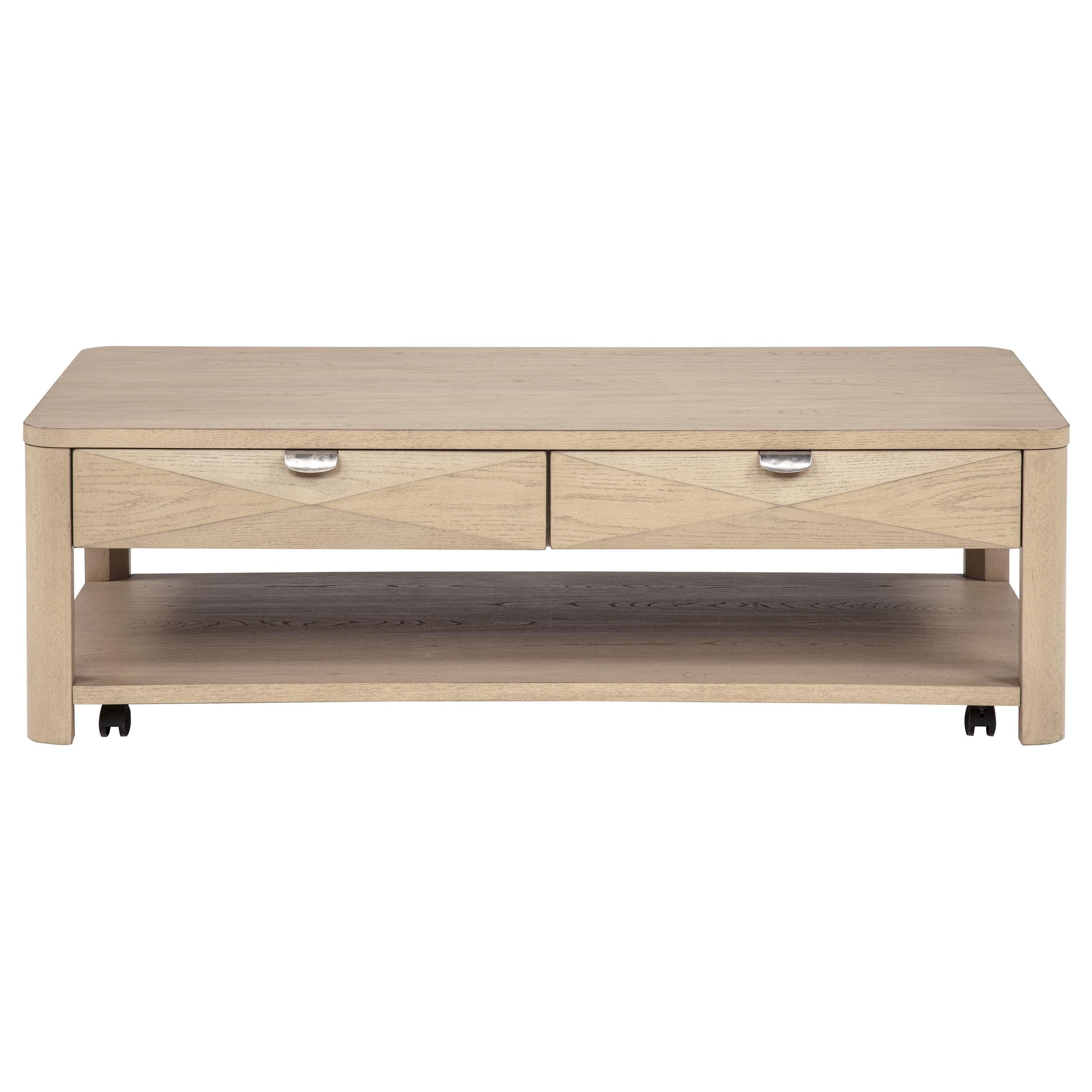  Coaster Furniture Marcelo 736058-S3 3-piece Coffee Table Set with Storage - Light Elm IMAGE 10