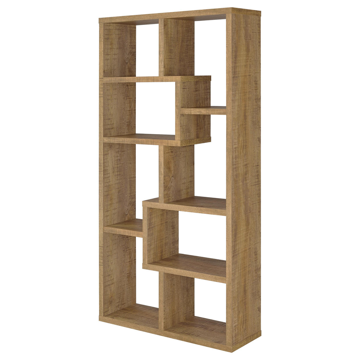  Coaster Furniture Theo 800515 71-inch 6-shelf Bookshelf - Mango IMAGE 1