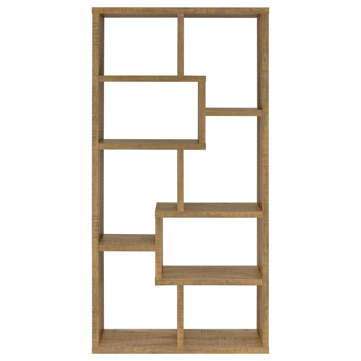  Coaster Furniture Theo 800515 71-inch 6-shelf Bookshelf - Mango IMAGE 9