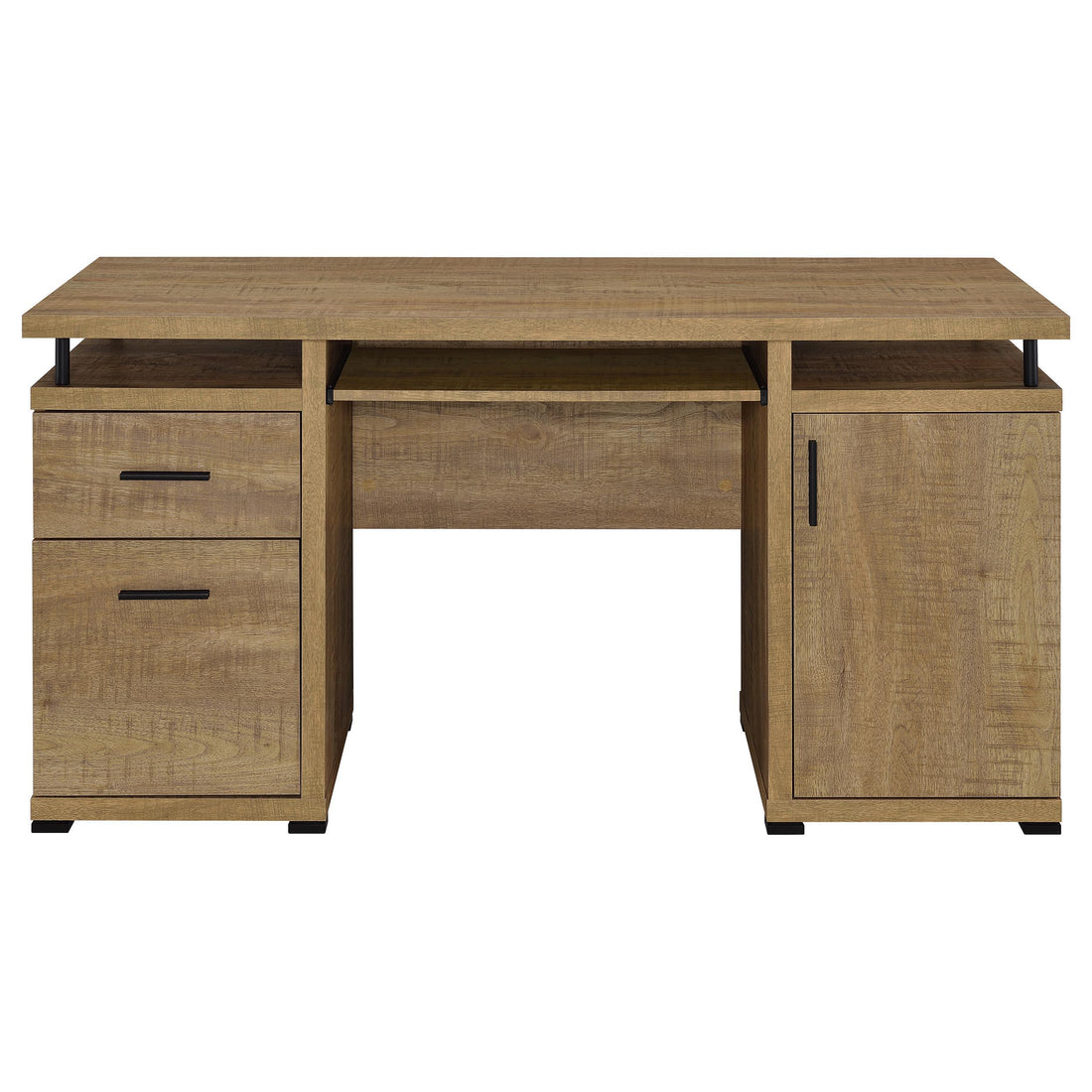  Coaster Furniture Tracy 800788 55-inch 2-drawer Office Computer Desk - Mango IMAGE 1
