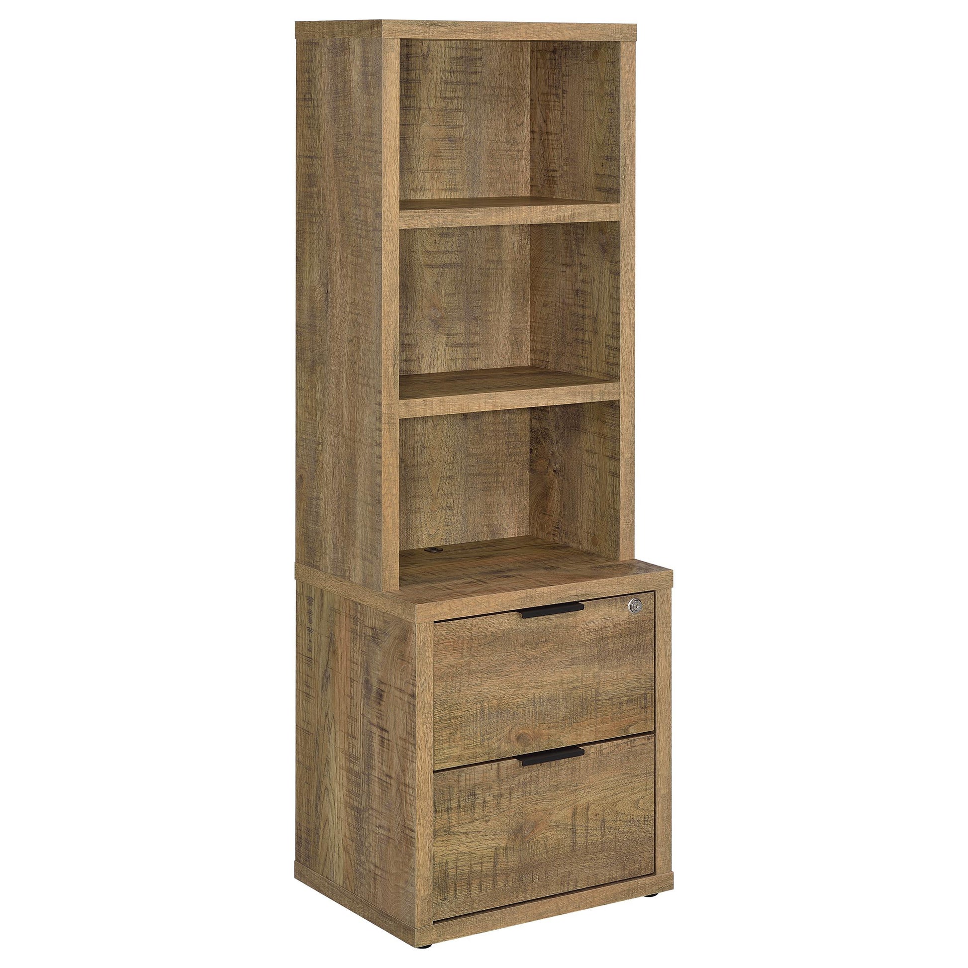  Coaster Furniture Westpark 802693-S3 3-piece Wall Unit Bookcase Set with USB - Mango IMAGE 9