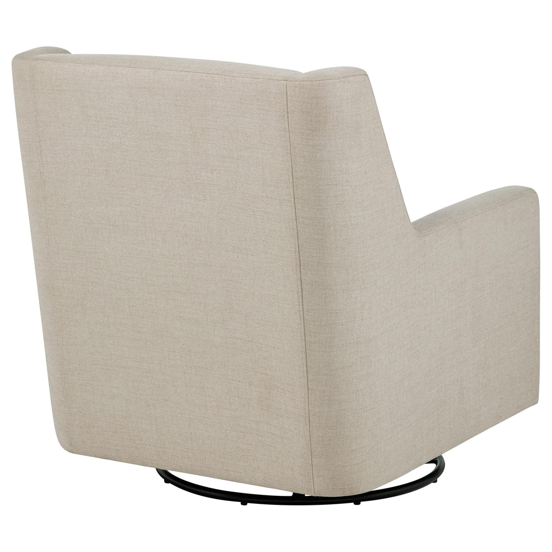  Coaster Furniture Sorrel 903930 Fabric Upholstered Swivel Glider Arm Chair - Latte IMAGE 1
