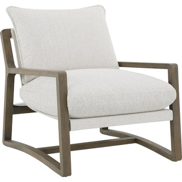  Coaster Furniture Geneva 907509 Boucle Upholstered Wood Arm Accent Chair - Sand IMAGE 1