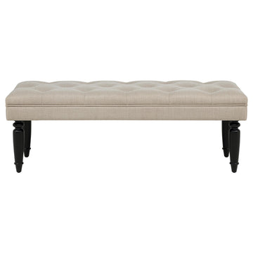  Coaster Furniture Marsha 915160 52-inch Upholstered Entryway Accent Bench - Latte IMAGE 1