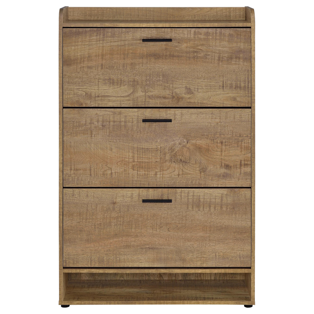  Coaster Furniture Denia 950425 3-tier Engineered Wood Shoe Cabinet - Mango IMAGE 1