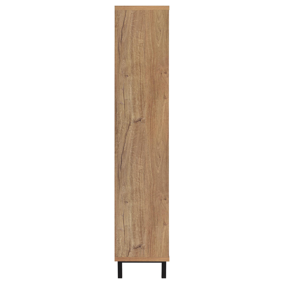  Coaster Furniture Teller 950440 80-inch 4-door Tall Shoe Storage Cabinet - Natural Oak IMAGE 1