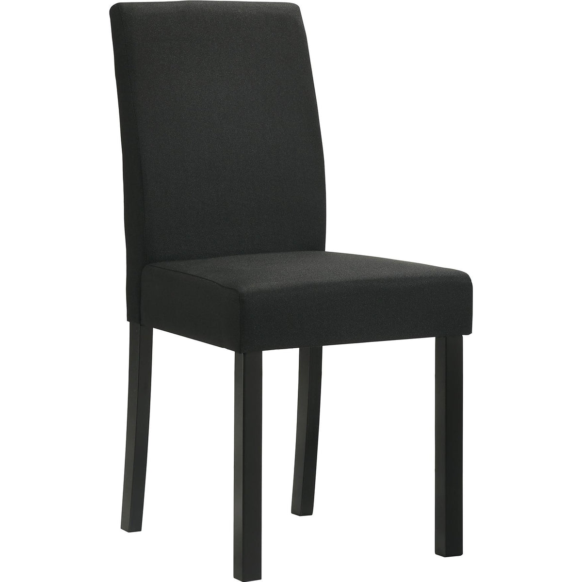  Crown Mark Resia 2120S-BK-2 Dining Chair - Black IMAGE 1