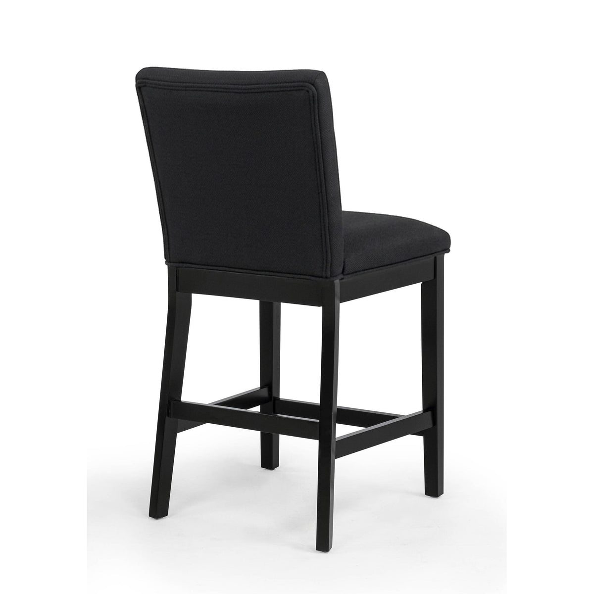  Crown Mark Sebastian 2725S-24-BK Counter Height Chair - Black IMAGE 2