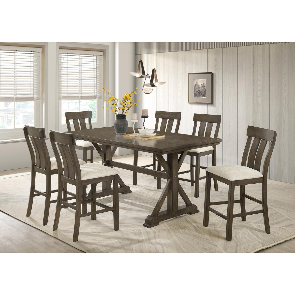 Crown Mark Lloyd 2837S-24-OT Counter Height Chair IMAGE 3